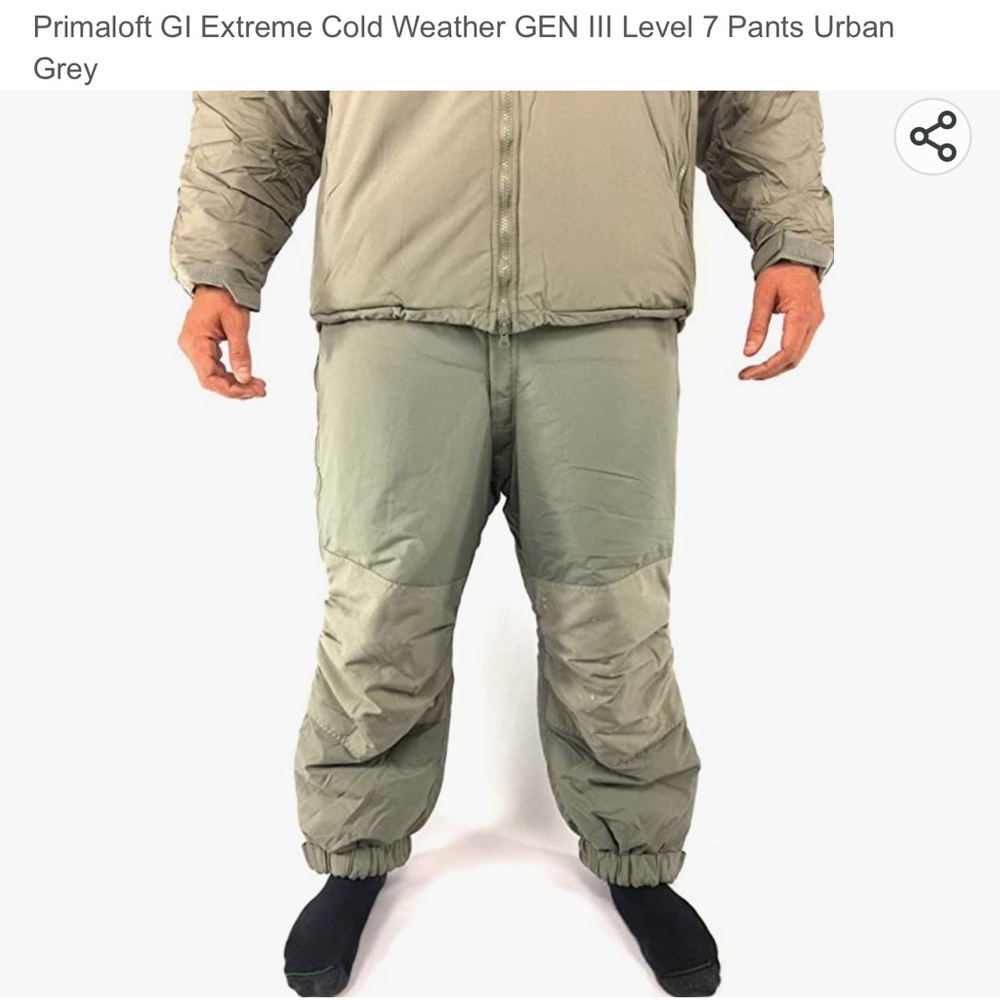 Men's Military Field Pants - Urban Grey